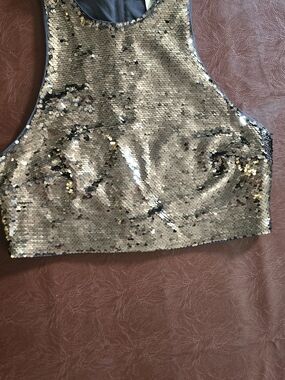 H&M Sequin Top
